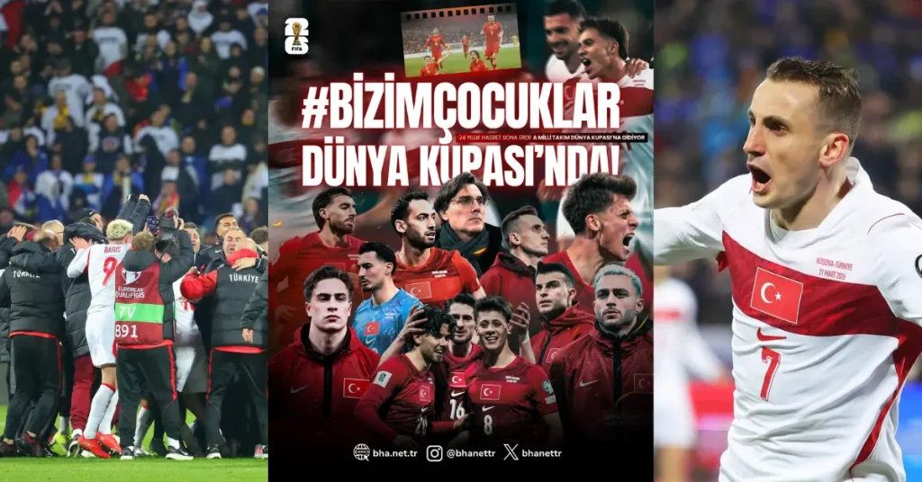 24 yıllık hasret sona erdi! Bizim Çocukar Dünya Kupası'nda