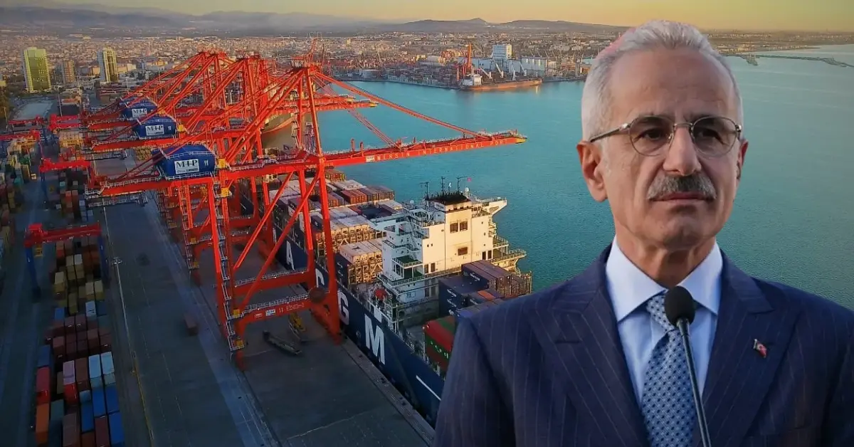 43,8 milyon ton yük elleçlendi