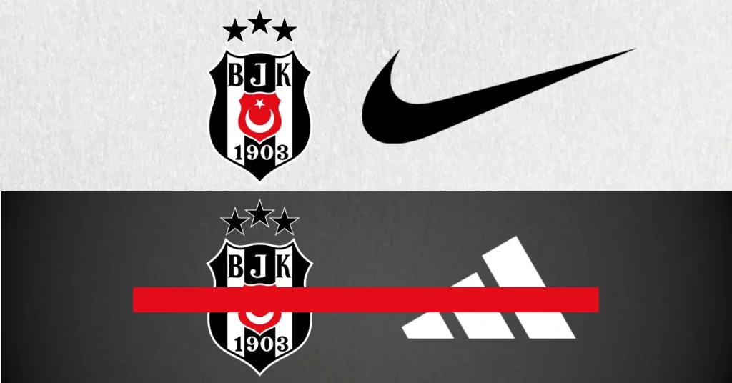 Beşiktaş’ta Adidas dönemi sona eriyor: Nike dönemi başlıyor