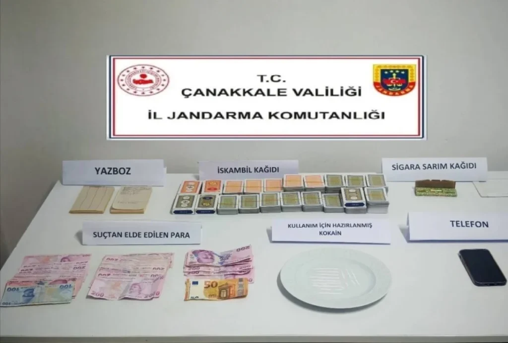 Çanakkale'de uyuşturucu operasyonu: 15 operasyonda 2 tutuklama