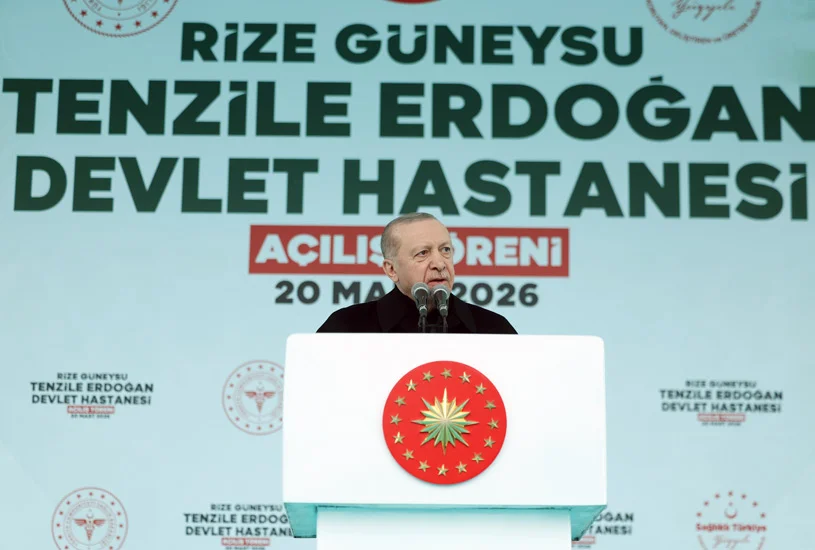 Cumhurbaşkanı Erdoğan’dan Güneysu’da hastane açılışı