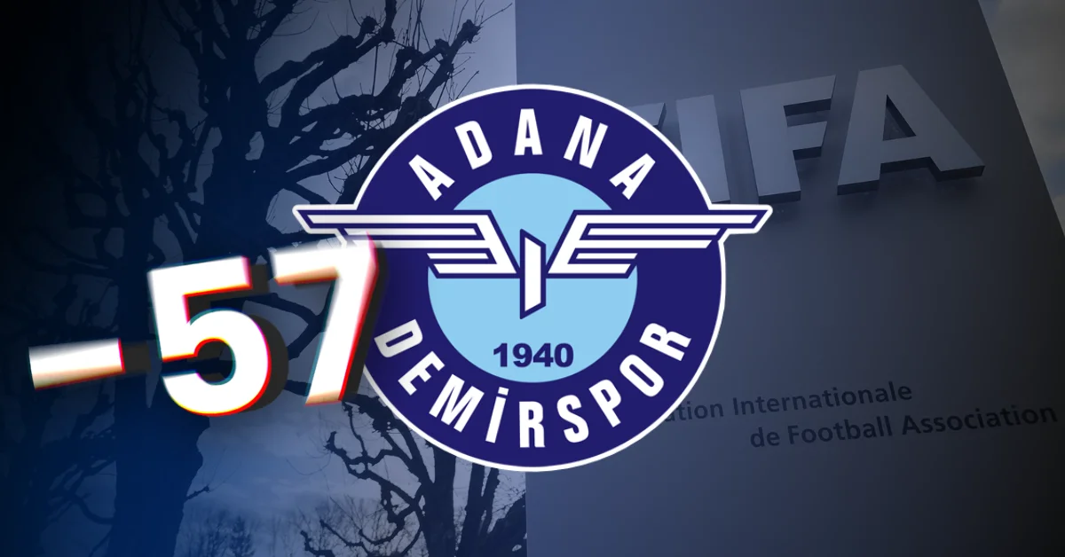 FIFA’dan Adana Demirspor’a 6 puan daha silme cezası