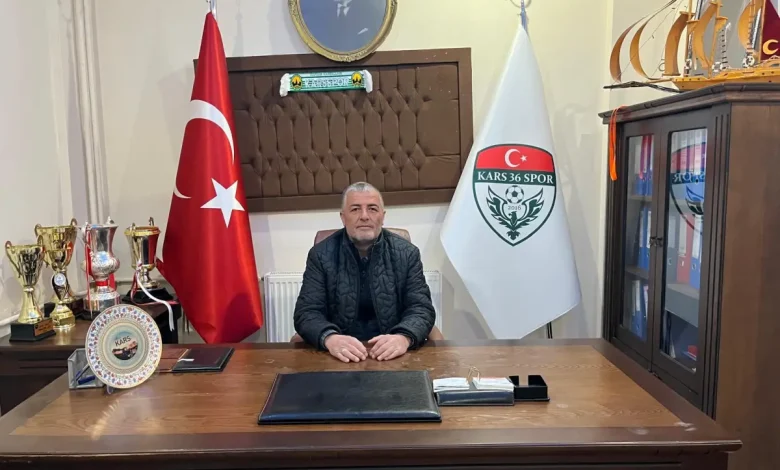 Kars 36 Spor Kulüp Başkanı Uluman, görevinden istifa etti