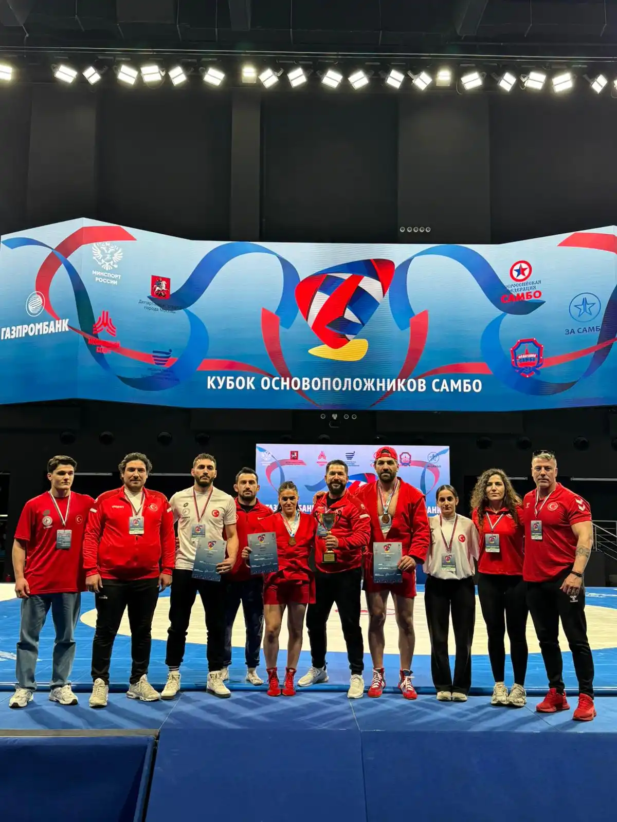 Sambo Avrupa Kurucular Kupası tamamlandı: Milli sporculardan başarı