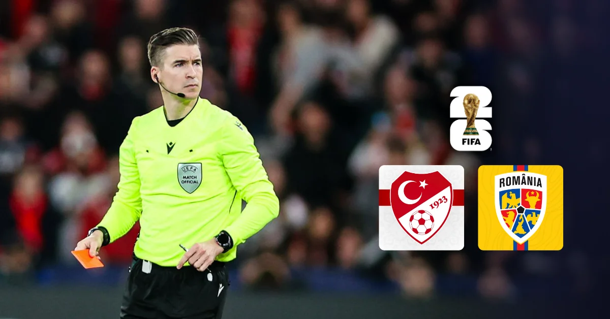 Türkiye – Romanya maçına Fransız hakem