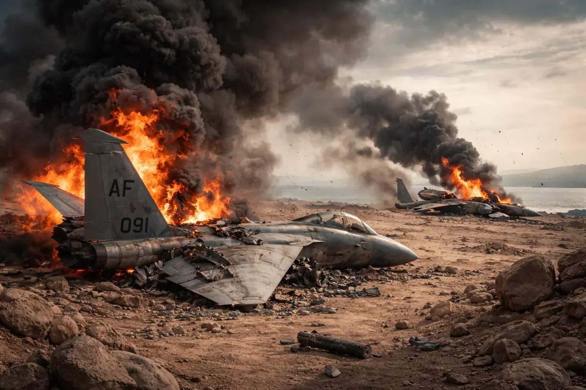 ABD ordusu 23 yıl sonra ilk kez savaşta uçak kaybetti