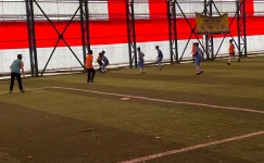 Ağrı’da “Maarifin Kalbinde Çocuk” etkinlikleri kapsamında Minikler Futbol Turnuvası başladı