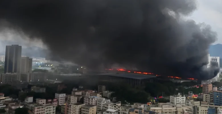 BYD tesisinde yangın: Test araçlarının bulunduğu otopark yandı