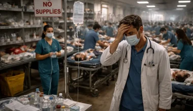 Beyrut’ta hastaneler alarm veriyor