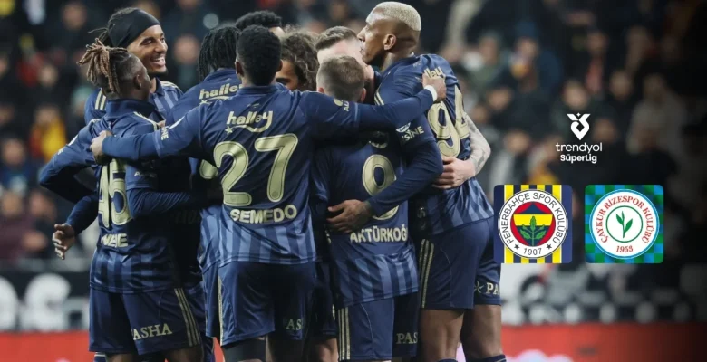 Kadıköy’de zirve yarışı: Fenerbahçe liderlik peşinde