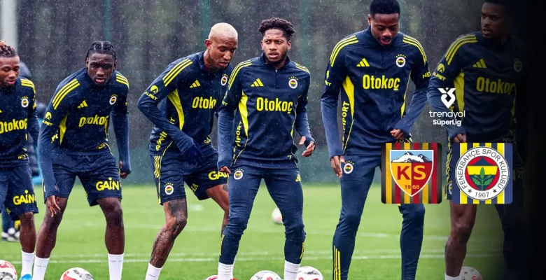 Kayserispor deplasmanı öncesi Fenerbahçe’de 3 önemli eksik