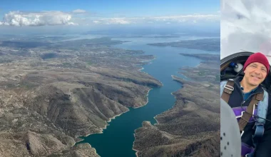 Polonyalı Uçuş Sporcusu Divriği semalarında uçuş yaptı