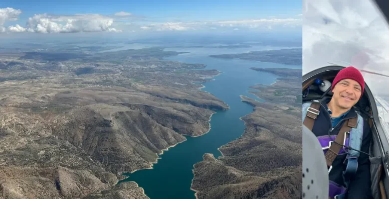 Polonyalı Uçuş Sporcusu Divriği semalarında uçuş yaptı