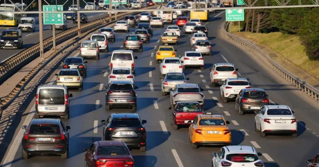 Trafikteki araç sayısı 34 milyonu aştı