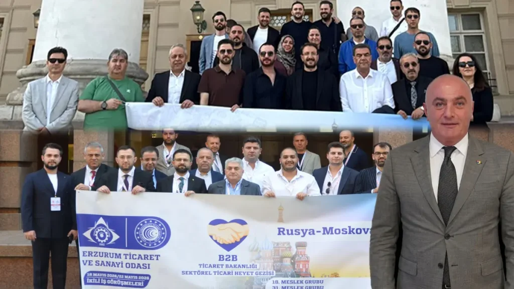 ETSO Rusya Ticaret Heyeti Moskova temaslarını tamamladı