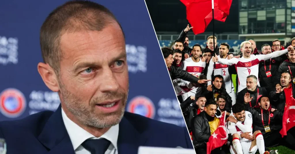 UEFA Başkanı Ceferin’den Türk futboluna övgü dolu sözler