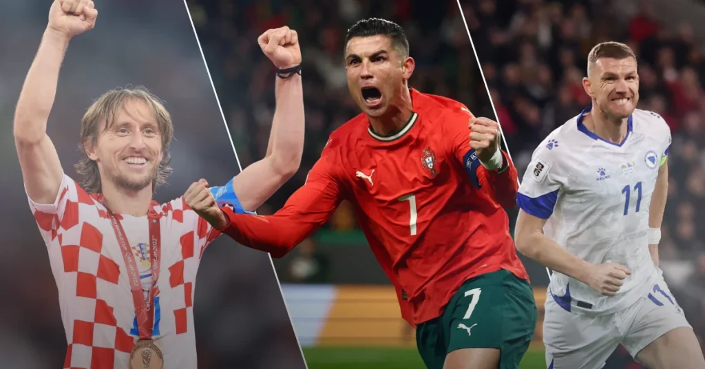 2026 Dünya Kupası'nda 40 yaş üstü 7 futbolcu forma giyecek