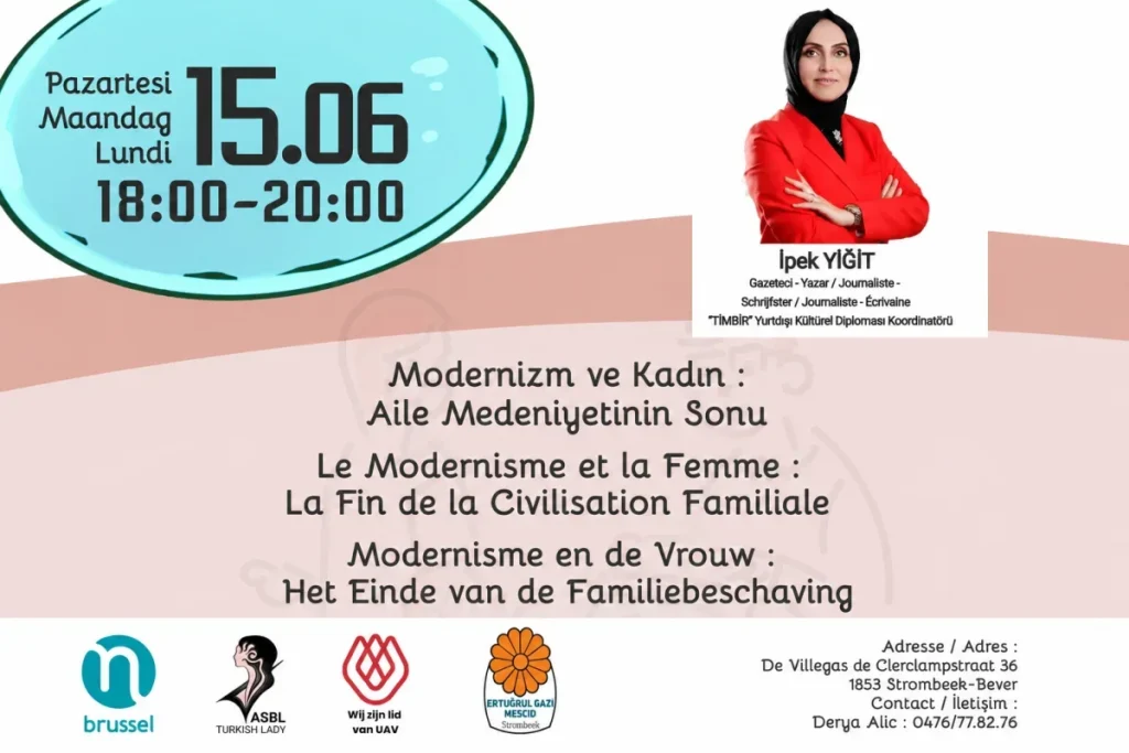 Belçika'da "Modernizm ve Kadın" Konferansı düzenlenecek