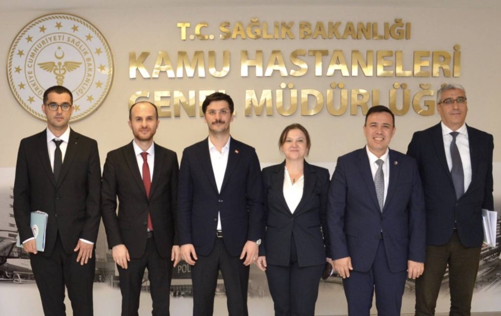 Hekim Birliği Sendikası Genel Başkanı Dr.Hatice Çerçi Balcı ve yönetim