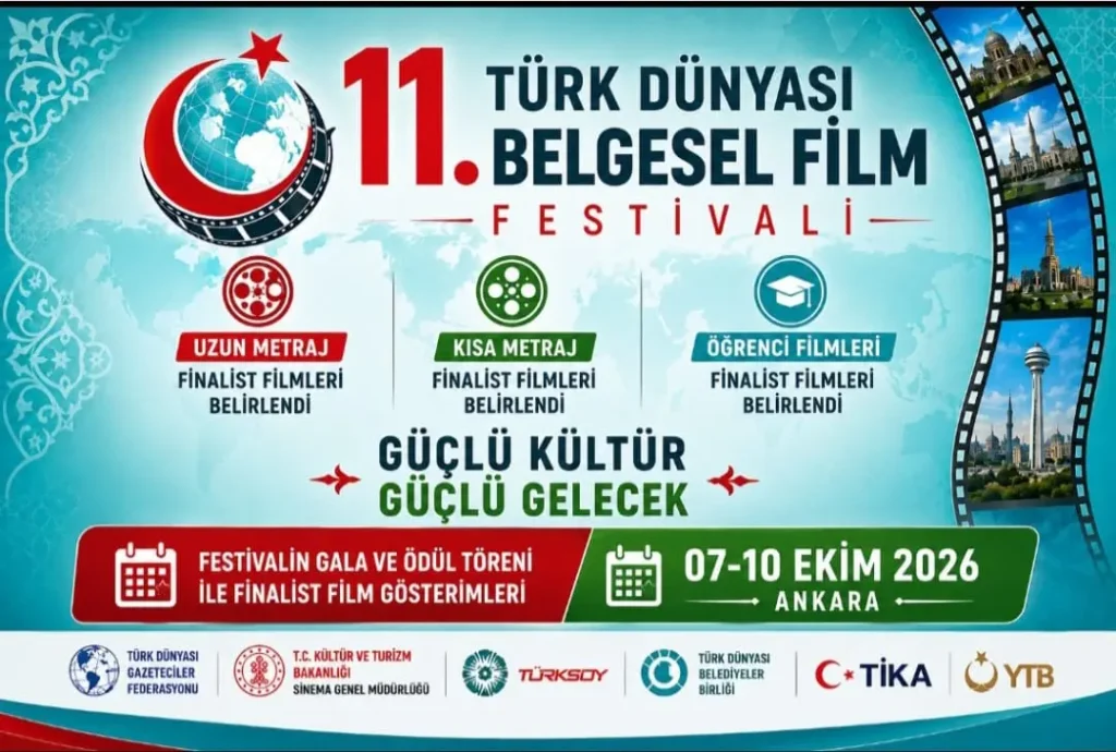 11. Türk Dünyası Belgesel Film Festivali'nde finalist filmler belirlendi
