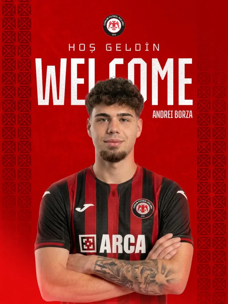 Andrei Borza ARCA Çorum FK'da