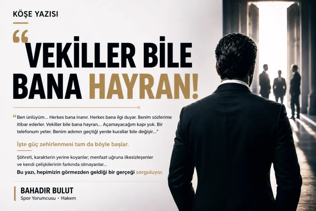 "Gerçek güç tanınmakta değil, doğru kalabilmektedir"