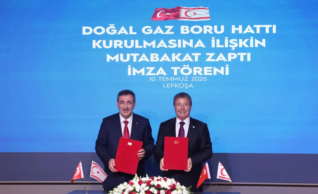 KKTC'ye doğal gaz müjdesi