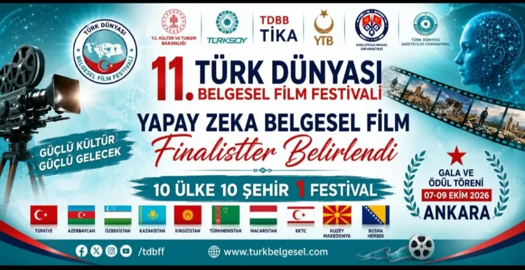 Türk Dünyası 11. Belgesel Film Festivali finalist filmler belirlendi