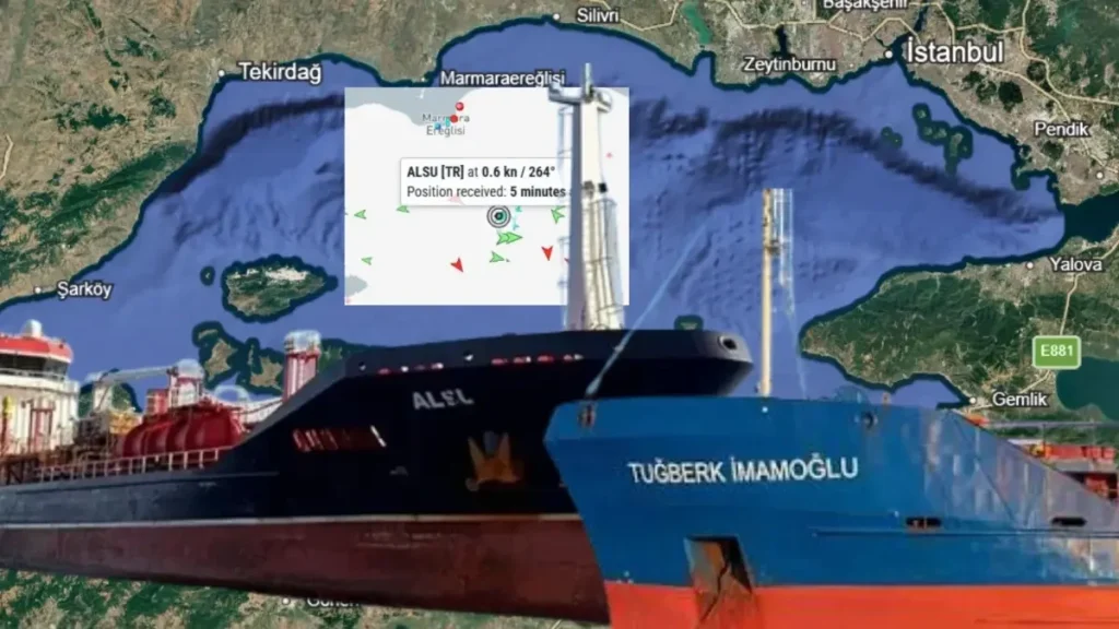 Silivri açıklarında batan gemideki 10 mürettebat için arama 13. gününde